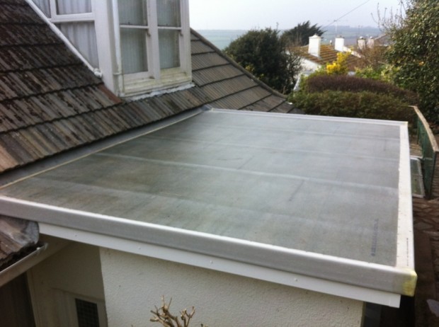 part 3 of flat roofing cornwall - fibreglass roofing cornwall - case study  